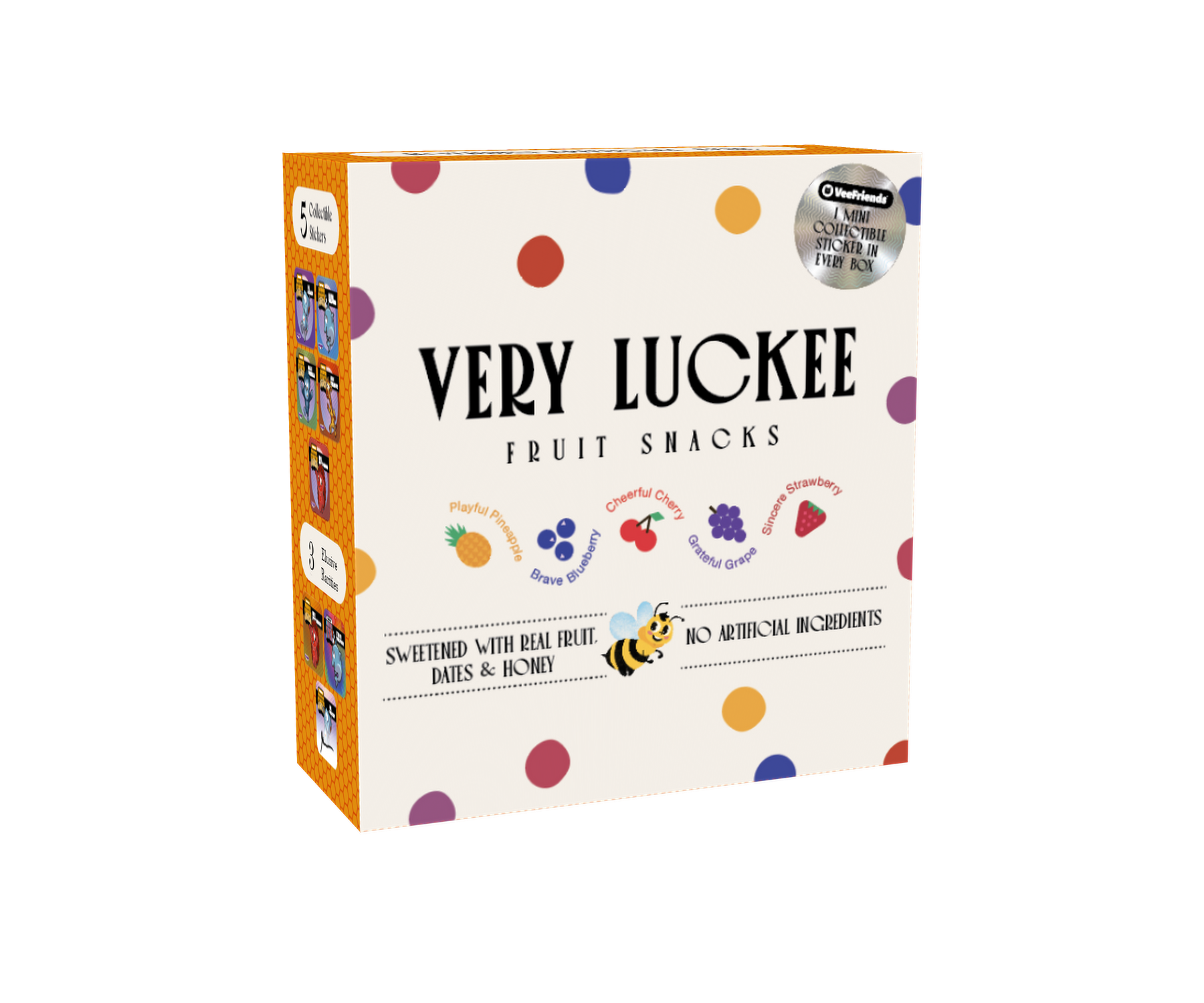 Very Luckee Fruit Snacks box